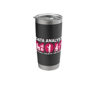 Data Analyst Mom The Idol The Myth Programmer Data Analyst Stainless Steel Insulated Tumbler