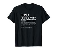 Data Analyst Noun Precise Guess Work Wizard Joke T-Shirt