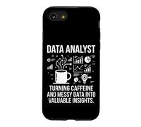 Data Analyst Turning Caffeine into Insights Chart Graphic Case for iPhone SE (2020) / 7/8