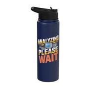Data Analytics Data Engineering Funny Data Analyst Stainless Steel Insulated Water Bottle
