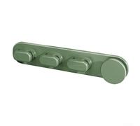 Data Cable Buckle Clips 2pcs for Desktop Organization, Effective Solution for Cables (Green)