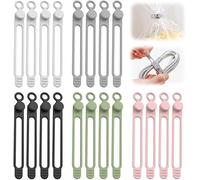 Data Cable Organizer, 2025 New Silicone Cable Ties Reusable Cable Management Organizer for Bundling and Fastening Cable Cords Wires (30 PCS)