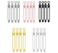 Data Cable Organizer, 2025 New Silicone Cable Ties Reusable Cable Management Organizer for Bundling and Fastening Cable Cords Wires (106mm, 20 PCS)