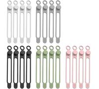 Data Cable Organizer,2025 Silicone Cable Ties - Reusable Cable Management Organizer for Bundling and Securing Cords and Wires(40)