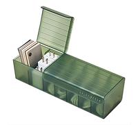 Data Cable Organizer Box 7 Compartments Charge Cable Management Storage Box USB Cord Sorter Desk Electronic Accessories Organizer and Storage (Green)