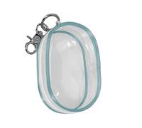 Data Cable Storage Bag - Headphone Storage Box, Cable Storage Bag | Travel Cable , Cable Organizer Bag, Mobile Phone Charger Storage , Compact, Transparent, Blue, see description