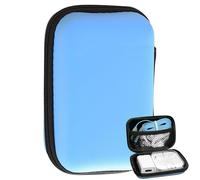 Data Cable Storage Bag | Travel Cable Organizer Bag | Travel Electronic Organizer Carrying Case | Electronic Device Storage Bag for Storing Headphones and Earplugs