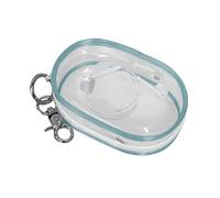 Data Cable Storage Bag,Travel Storage Bag for Data Cable,Portable Transparent Headphone Storage Box | Portable Headphone Storage Box, Charger Organizer, blue, riferimento alla descrizione, Please