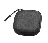 Data Cable Thumb - Small Cord Case, Headphone Organizer Bag | Lightweight Earphone Container Carry, Shockproof Round Storage Kit with Sturdy Interior for Listener