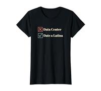 Data Center Data a Latina Anti AI Anta DataCenter Value Graphic T-Shirt, Women, Black, XL