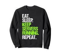 Data Center Technician Eat Sleep Routine Sweatshirt