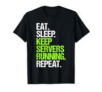Data Center Technician Eat Sleep Routine T-Shirt