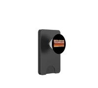 Data Center Technician Retro Sunrise PopSockets PopWallet for MagSafe