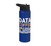 Data Coffee and Little Humans Stainless Steel Insulated Water Bottle