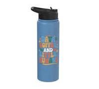 Data Coffee and Little Humans Stainless Steel Insulated Water Bottle