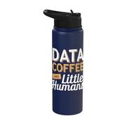 Data Coffee and Little Humans Stainless Steel Insulated Water Bottle
