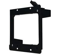 DATA COMM Electronics 60-0022-S 2-Gang Low Voltage Mounting Bracket, Black
