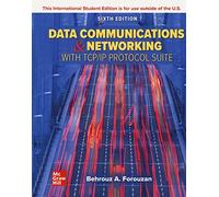 Data Communications and Networking with TCP/IP Protocol Suite ISE