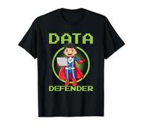 Data Defender Artificial Intelligence Superhero AI T-Shirt