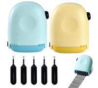 Data Defender Roller Stamp Set, 2 Pcs Address Blocker Stamp with 5 Ink Roller