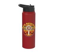 Data Detective Computer Science Programming Data Analyst Stainless Steel Insulated Water Bottle