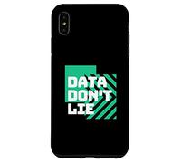 Data Don't Lie | Funny Statistics | Funny Math | Math Lover Case for iPhone XS Max