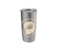 Data Driven Decisions Heart Led Actions Mindset Stainless Steel Insulated Tumbler