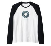 Data Driven Dimensions - Cyber Tech Augmented Vortex Raglan Baseball Tee