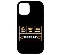 Data Eat Sleep Repeat Funny Data Scientist Engineer Analyst Case for iPhone 12/12 Pro