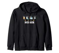Data G usiness Intelligence Analytics Statistics Humor Zip Hoodie
