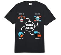Data Geek Data Scientist Science Statistics Data Analyst Comfort Colors Adult Heavyweight T-Shirt