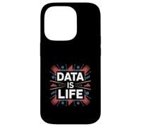 Data is Life Charts and Graphs Design for Analysts Case for iPhone 14 Pro