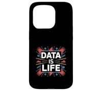Data is Life Charts and Graphs Design for Analysts Case for iPhone 15 Pro