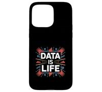 Data is Life Charts and Graphs Design for Analysts Case for iPhone 15 Pro Max