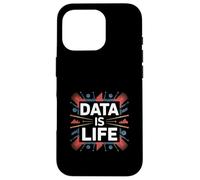 Data is Life Charts and Graphs Design for Analysts Case for iPhone 16 Pro