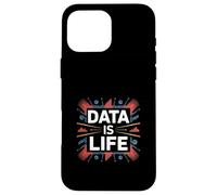 Data is Life Charts and Graphs Design for Analysts Case for iPhone 16 Pro Max