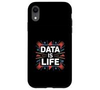 Data is Life Charts and Graphs Design for Analysts Case for iPhone XR