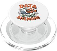 Data is my spirit Anemone Funny Fish Lover Humor PopSockets PopGrip for MagSafe