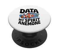 Data is my spirit animal Funny Data Lover Humor PopSockets Adhesive PopGrip