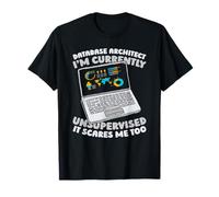 Data Modeling - Infrastructure Design Database Architect T-Shirt