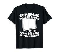 Data Modeling Infrastructure - Design Database Architect T-Shirt