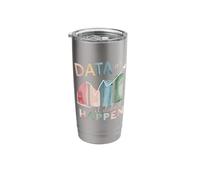 Data Or It Didn't Happen Behavior Analyst Stainless Steel Insulated Tumbler