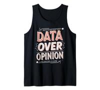 Data Over Opinion Binary Code Design Tank Top