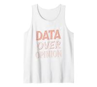 Data Over Opinion Binary Code Design Tank Top