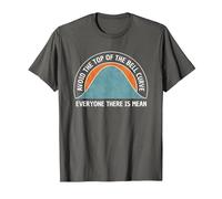 Data Science Datum Engineer - Bell Curve Data Scientist T-Shirt, Men, Asphalt Grey, Large