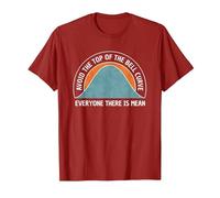 Data Science Datum Engineer - Bell Curve Data Scientist T-Shirt, Men, Cranberry Red, 3X-Large