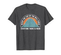 Data Science Datum Engineer - Bell Curve Data Scientist T-Shirt, Men, Dark Heather Grey, Small