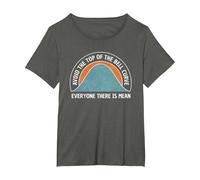 Data Science Datum Engineer - Bell Curve Data Scientist T-Shirt, Women's Plus, Asphalt Grey, 3X