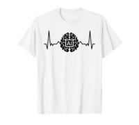 Data Science Heartbeat Machine Learning AI Data Engineer T-Shirt