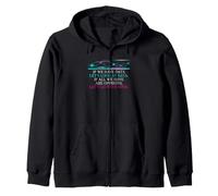 Data Science Humor Look at Data Over Opinions Statistics Zip Hoodie